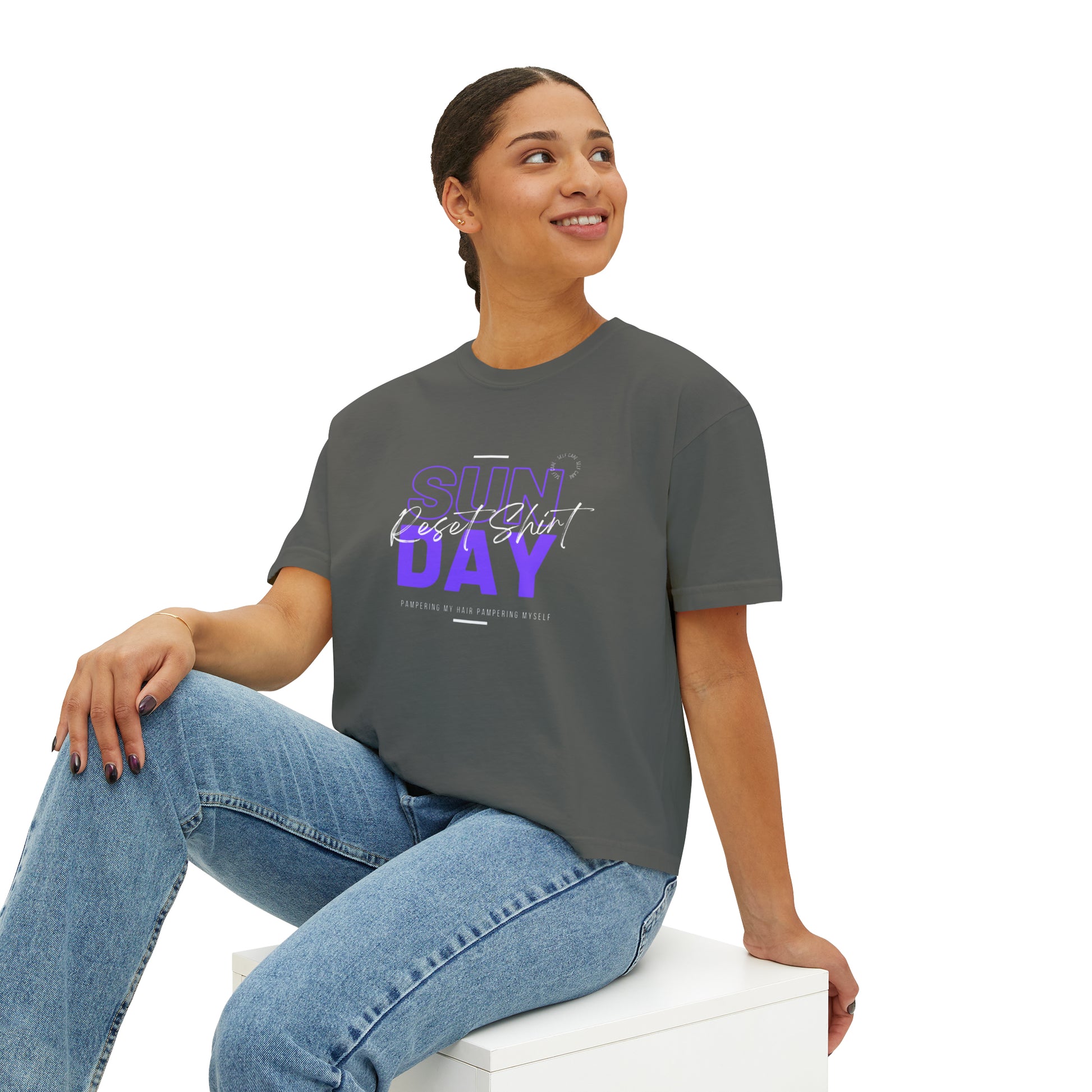 JUsta Women's Boxy crop