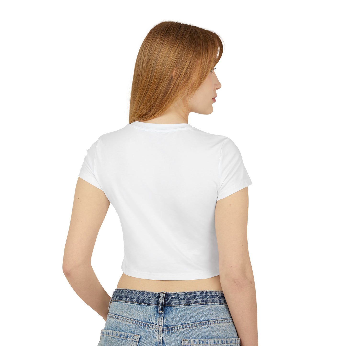 That Girl Nutrient Facts" Baby Crop Tee