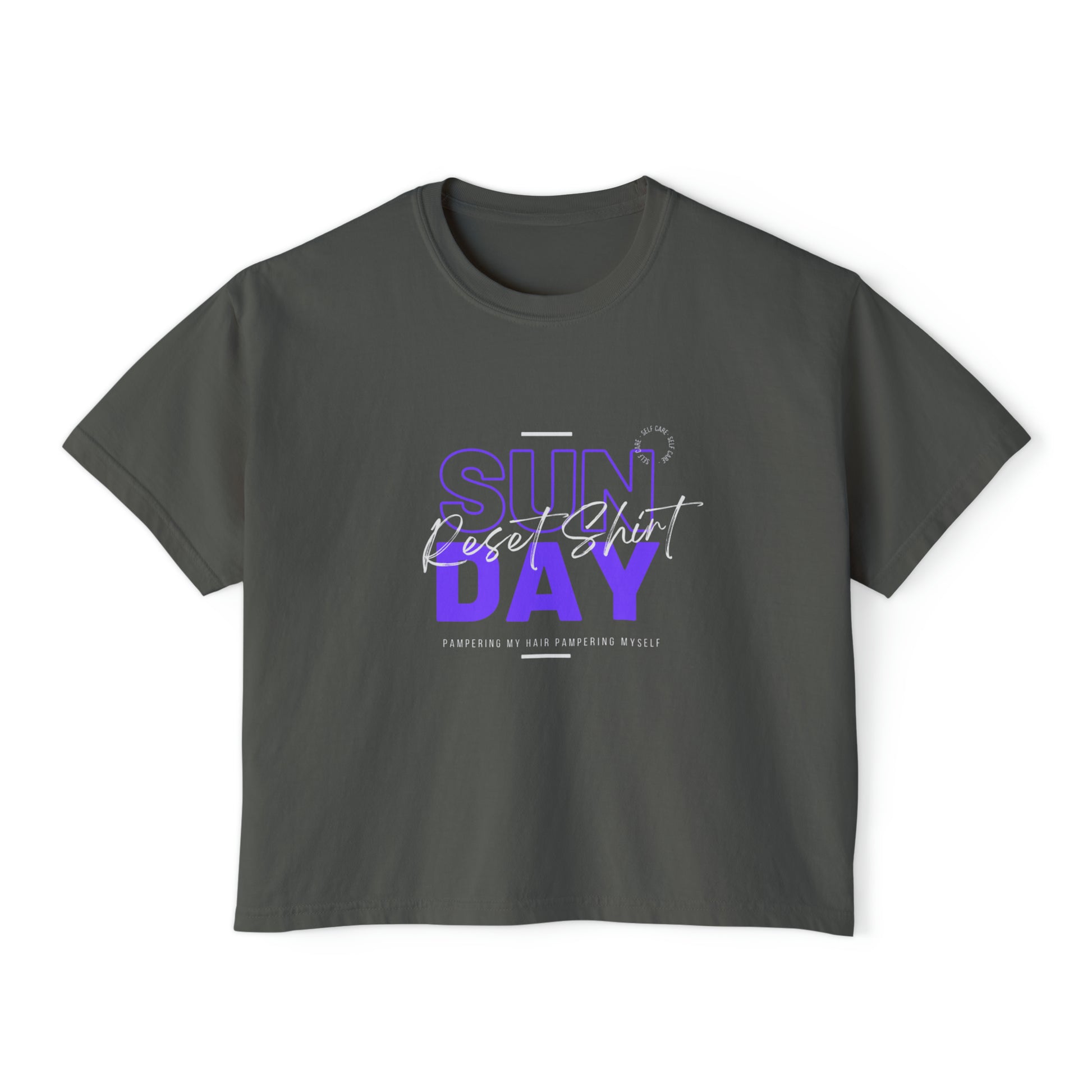 JUsta Women's Boxy crop